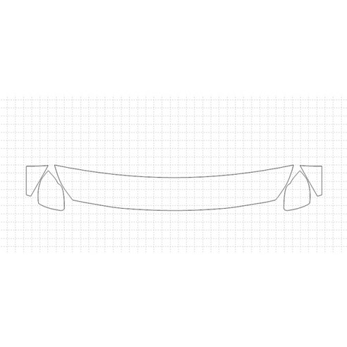 헥시스 현대 엑센트 LIMITED 2018 PU재질 PPF보호필름, 01. HFM 30.48cm, BIKINI, 1개