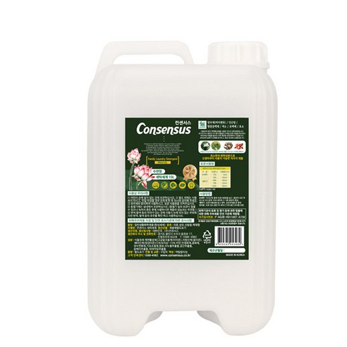 컨센서스 패밀리 세탁세제 워터릴리 본품, 10L, 1개