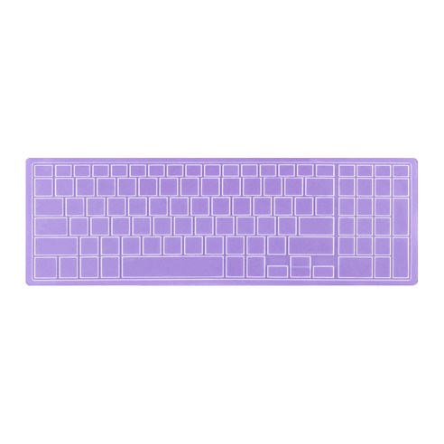 칼라스킨 델 노트북 키보드 스킨 DELL07번, 퍼플, 1개