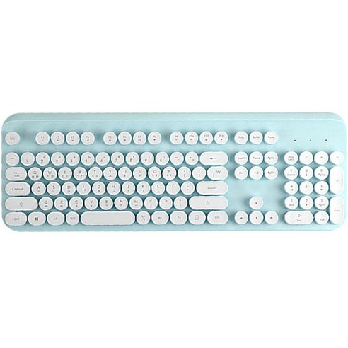 코시 코코 레트로 무선 키보드, 일반형, KB3295WL, 민트