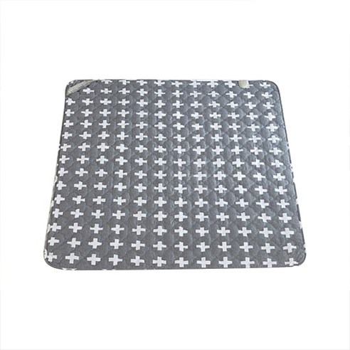 한일따슨자리 EMF 인체감지 워셔블 전기매트요 DH-3018, 크로스그레이, 더블 (140 x 180 cm)