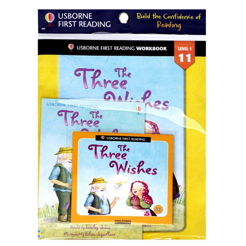 Usborne First Reading Workbook Set 1~11 The Three Wishes, 투판즈