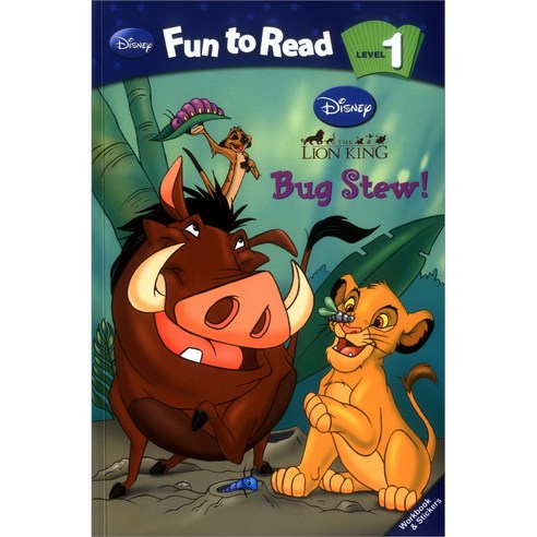 Disney Fun to Read Level 1-02: Bug Stew! (The Lion King), 투판즈 babyeinstein디즈니dvd Best Top5