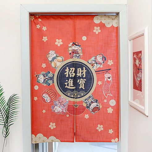 DM 알럽홈 일본스타일 침실 주방 커튼, TYPE16