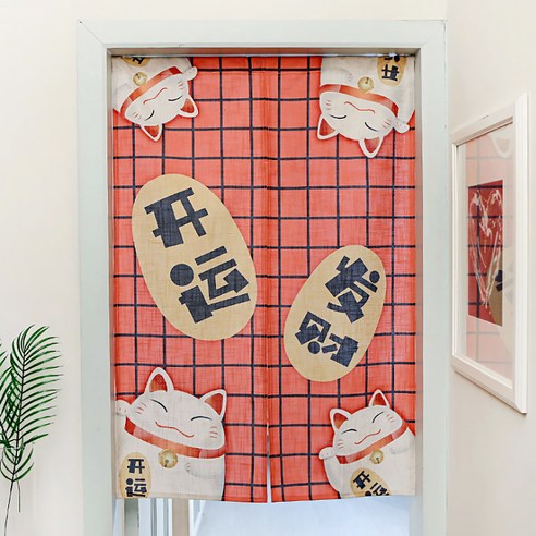 DM 알럽홈 일본스타일 침실 주방 커튼, TYPE14