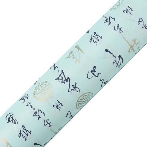 포포팬시 한문 한지포장지 53cm x 20m, 하늘, 1개