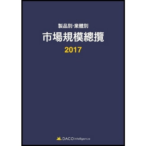 제품별 업체별 시장규모총람(2017), 데이코산업연구소, 데이코산업연구소 편집부