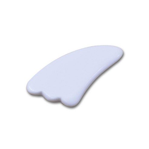 라이프포인트 괄사 지압 마사지기, 1개, 화이트(삼각)