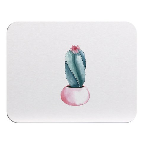 리빙조이 카투스프린팅 규조토 발매트 35 x 45 cm, H, 1개