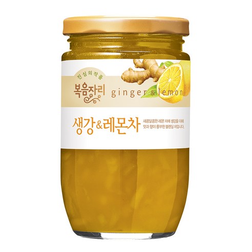 복음자리 생강 & 레몬차 - 풍부한 맛과 효능을 함께!