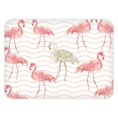 리빙조이 모던페인팅소프트 규조토 발매트 60 x 39 cm, I, 1개