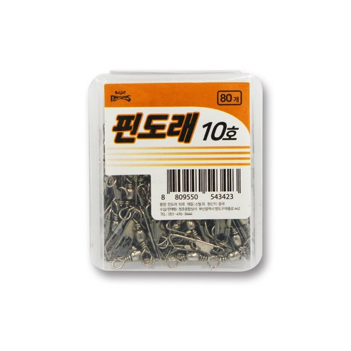 청룡 핀도래 벌크, 1개, 1개