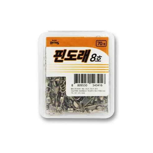 청룡 핀도래 벌크, 1개, 1개입