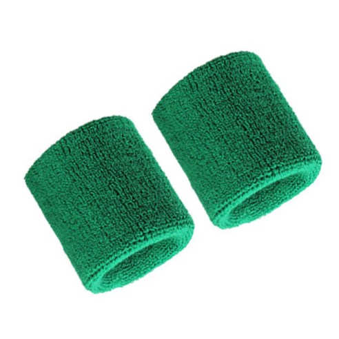 라이프포인트 칼라풀 무지 손목 보호대 소 8 x 7.5 cm 그린, 2개입