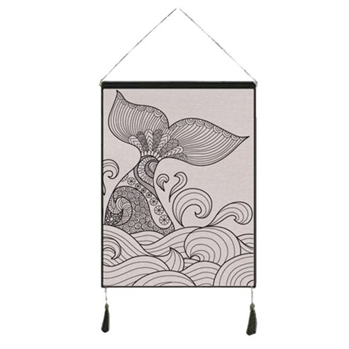 리빙조이 블랙라인드로잉 태피스트리, 29