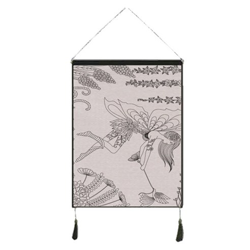 리빙조이 블랙라인드로잉 태피스트리, 30