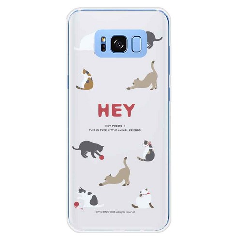 HEY 투명 젤리 휴대폰 케이스