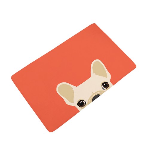 DM 알럽홈 동물 발매트, 오렌지미니불독