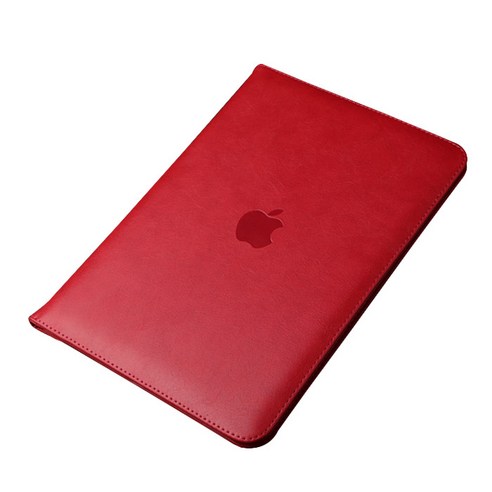 인스타 ipad 로고 가죽 휴대폰케이스, 레드