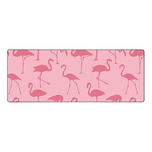 디엠코퍼레이션 알럽컴 무디쉬 마우스 장패드 900 x 400 x 2 mm, 핑크, 1개