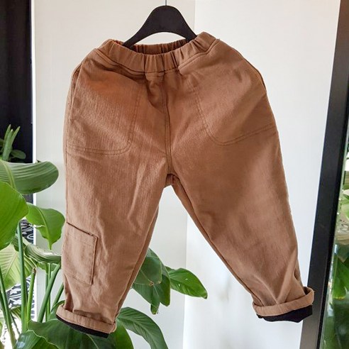 헬로아이 여아용 면본딩 바지