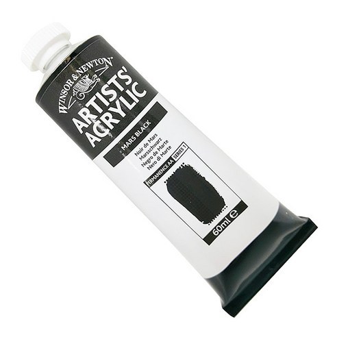 윈저앤뉴튼 아티스트 아크릴물감 S1 060 BuffTitanium, 60ml 217DavysGrey, 1