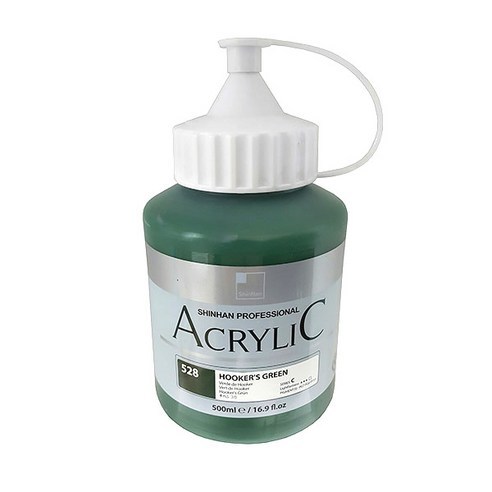 신한 아크릴물감 505, 500ml 518NaplesYellow, 1