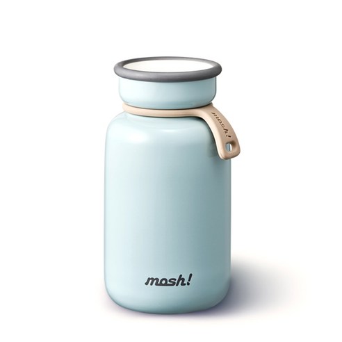 모슈 보온보냉 라떼 텀블러, 스카이, 330ml