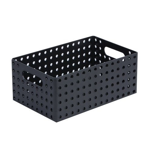 리템 마이룸 S&S 바구니 핸들형 5.7L, DARK GRAY, 1개
