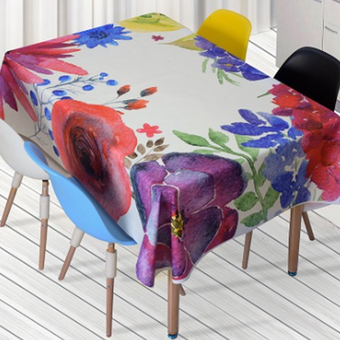 스윗리빙 네이처 테이블보, 칼라플라, 140 x 140 cm