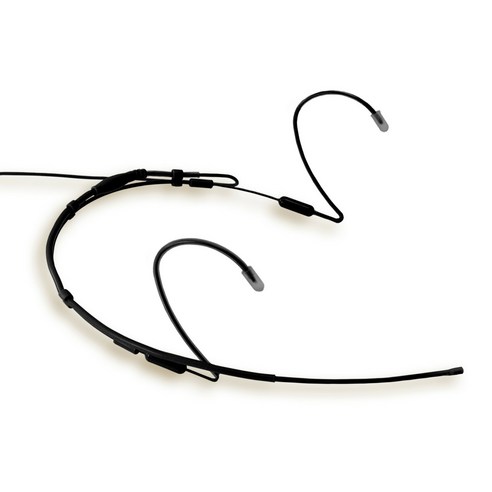 포인트소스오디오 방송용 헤드셋 마이크, CO-8WD-XSK-BL, 블랙