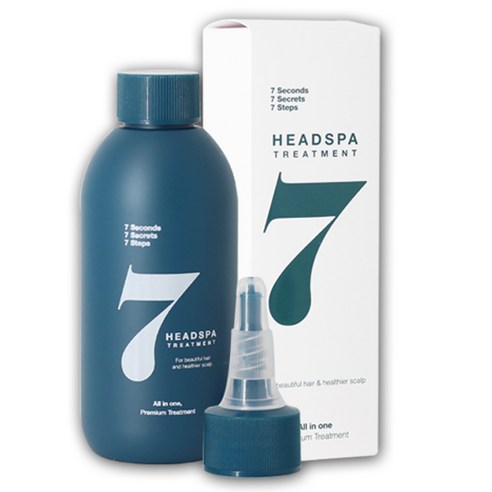 헤드스파7 트리트먼트 파란눈 블랙 헤어팩, 200ml, 1개