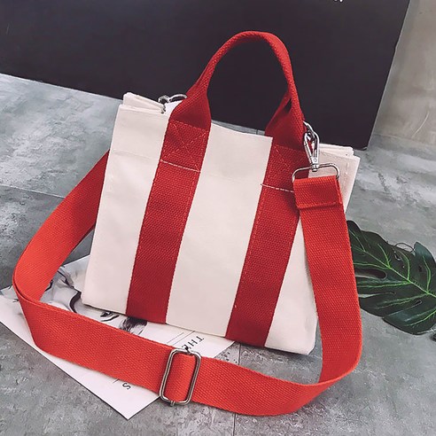 DM 알럽홈 컬러포인트 미니크로스에코백
