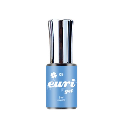 유리네일 로맨틱 컬러 젤네일, 09 아쿠아, 5ml, 1개