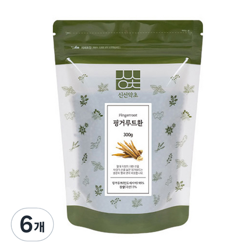 신선약초 핑거루트 환, 300g, 6개