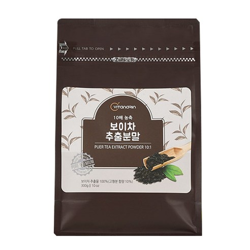 비타나린 10배 농축 보이차 추출분말, 300g, 1개