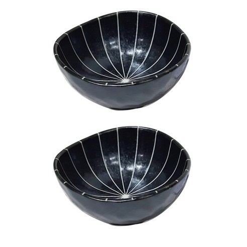 로얄아리따 시젠 볼 9cm, 블랙, 2개입