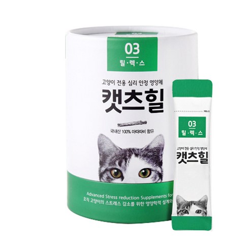 캣츠힐 고양이 전용 유산균 영양제 30p, 1개, 소화기능 개선