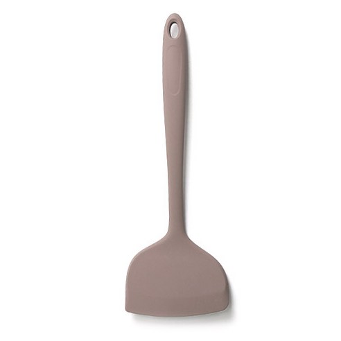 키친팩토리 파스텔 실리콘 싹쓸이 주걱, 밀크코코아, 1개