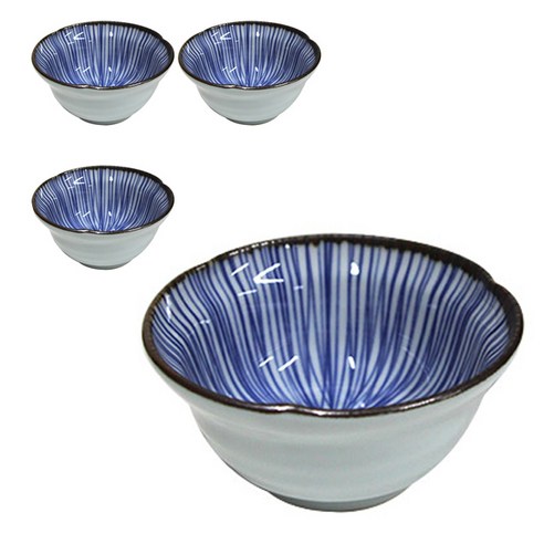 로얄아리따 미노르 볼 11cm, 라인, 4개입