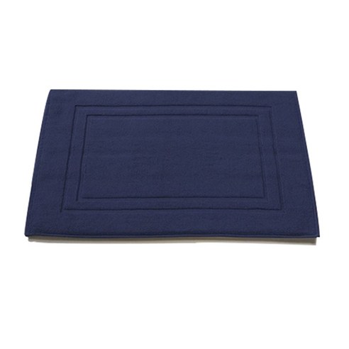 라흐두뜨 순면 욕실매트 F709335, Bleu marine