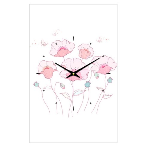 더윤 레티나 모던시계 30 x 42 cm, FLO0074