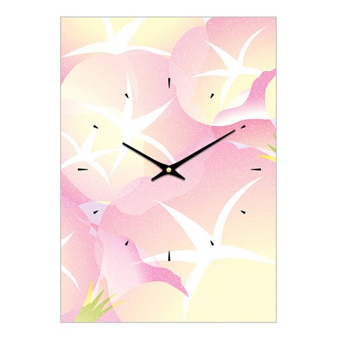 더윤 디자인 레티나 모던시계 30 x 42 cm, FLO0047 ck