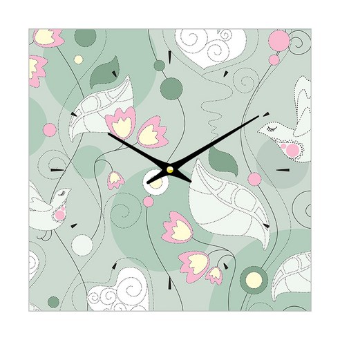 더윤 디자인 레티나 모던시계 30 x 30 cm, PAT0028 ck