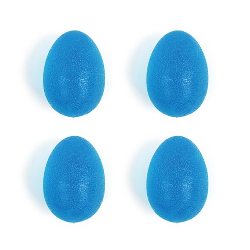 휠네이쳐 에그볼 젤리 악력기, 블루, 4개