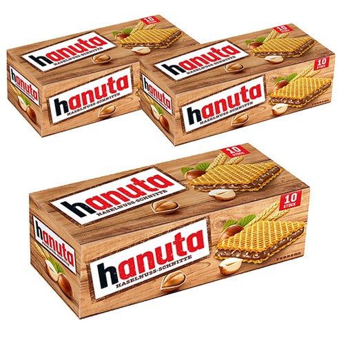 하누타 초콜릿 샌드 10p, 220g, 3개
