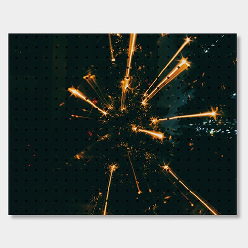 앤비커머스 인테리어 타공판 600 x 500 mm, 1세트, 번쩍번쩍