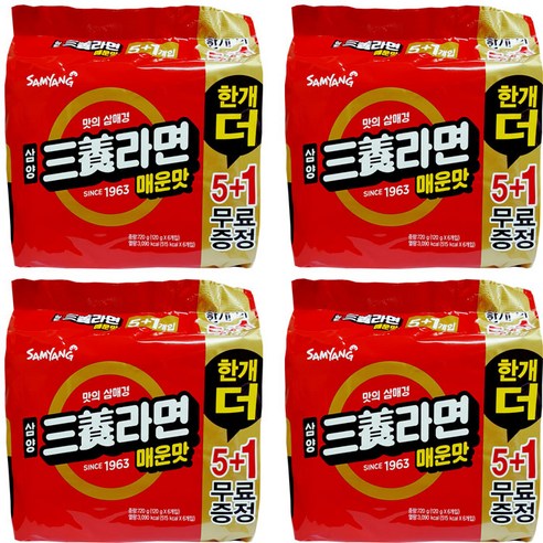 삼양 삼양라면 매운맛, 24개