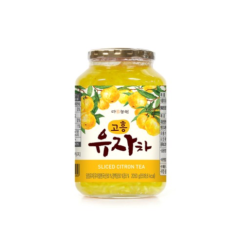 다농원 유자차, 2.05kg, 1개입, 1개