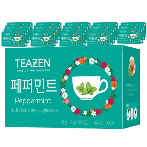 티젠 페퍼민트, 1.2g, 20개입